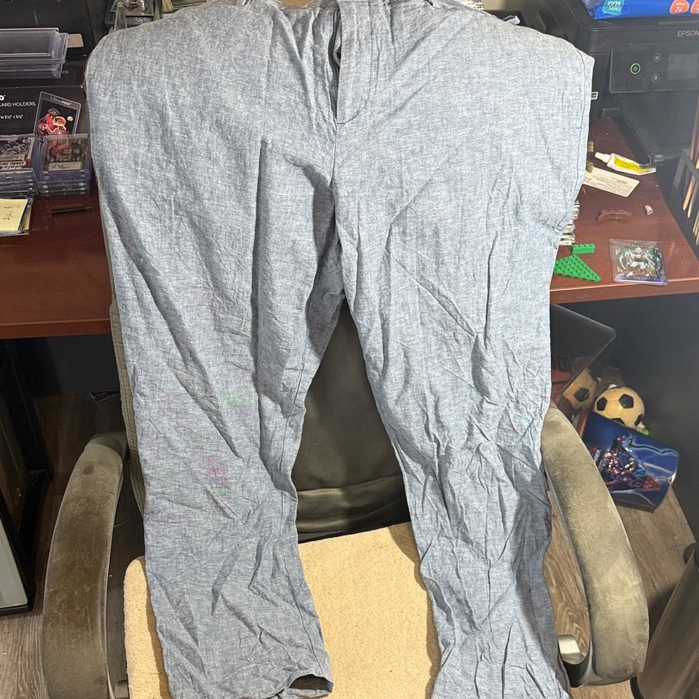 Perry Ellis Light Gray Chinos